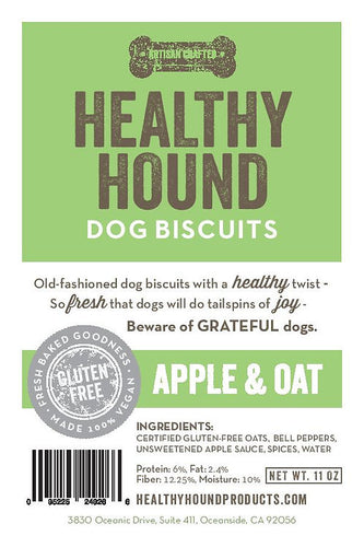 Healthy Hound Apple & Oat Dog Biscuits
