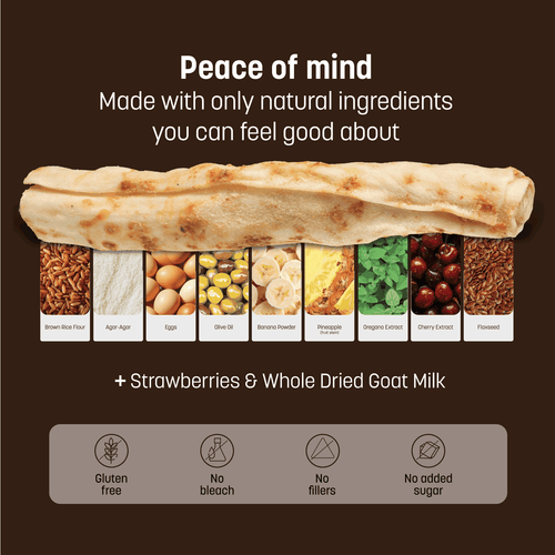 Earth Animal No-Hide® Strawberries & Cream Stix