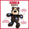 KONG Halloween Wild Knots Witch Bear Purple Dog Toy