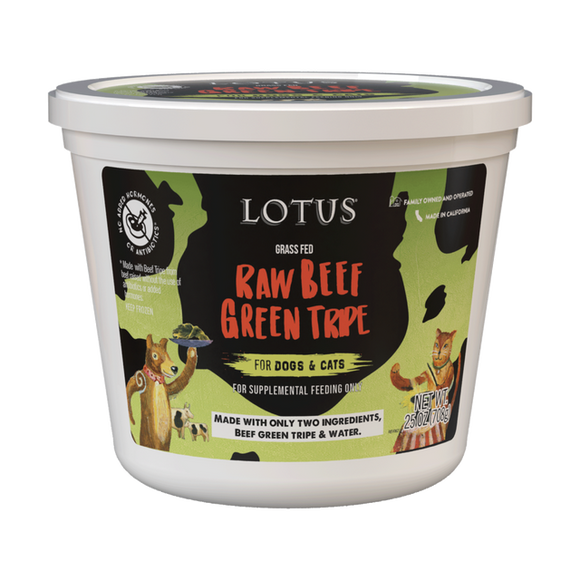 Lotus Dog Topper Beef Tripe Recipe (25 oz)