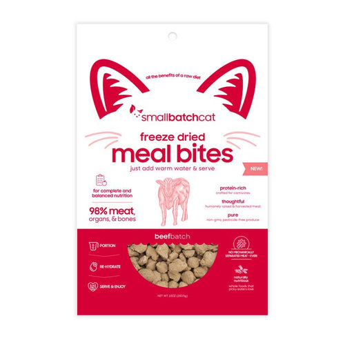 Smallbatch Freeze Dried Meal Bites Beefbatch Cat Food