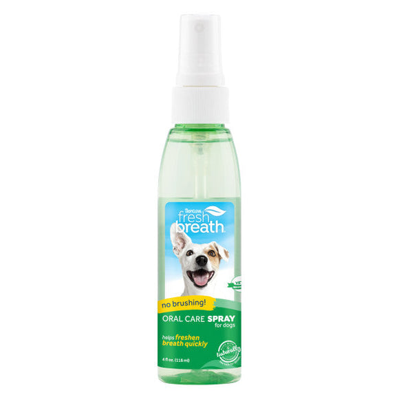 TropiClean Fresh Breath Oral Care Spray for Pets